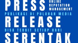 Jasasiaranpers.com and this media provide economical packages for publication needs, both Simultaneous Press Releases and Daily Press Releases.  (Doc. On24jam.com/Budipur)