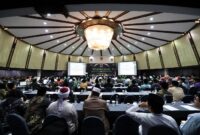 Calon presiden nomor urut 2 Prabowo Subianto, menghadiri Musyawarah Kerja Nasional Majelis Ulama Indonesia (MUI) ke-III di Jakarta. (Dok. Tim Media Prabowo)

