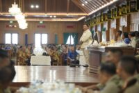 Acara 'Reuni Emas 50 Tahun Cadaka Dharma: Menguak Memori, Merajut Silaturahmi' yang digelar di Akmil, Magelang. (Dok. Tim Media Prabowo)
