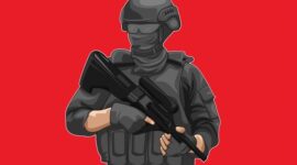 Densus 88 Antiteror Polri Geledah Rumah Kontrakan Terduga Teroris di Pasar Kemis. (Dok. Jakarta24jam.com/M Rifai Azhari)