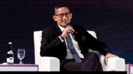 Menteri Pariwisata dan Ekonomi Kreatif/Kepala Badan Pariwisata dan Ekonomi Kreatif (Menparekraf/Kabaparekraf) Sandiaga Salahuddin Uno. (Facebook.com/@Sandiaga Salahuddin Uno)

