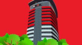 Ilustrasi Gedung KPK. (Dok. Ekspres.news/M Rifai Azhari)