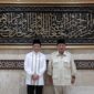 Imam Besar Masjid Istiqlal, Nasaruddin Umar memberikan ucapan selamat kepada Prabowo Subianto dan Gibran Rakabuming Raka. (Dok. TIm Media Prabowo)