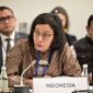 Menteri Keuangan (Menkeu) Sri Mulyani Indrawati melakukan Pertemuan Bilateral dengan Managing Director International Finance Corporation (IFC), Makhtar Diop. (Dok. Kemenkeu.go.id)

