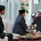 Presiden RI terpilih periode 2024-2029, Prabowo Subianto beserta Gibran Rakabuming Raka melakukan kunjungan ke Uni Emirat Arab (UEA). (Dok. Tim Media Prabowo)

