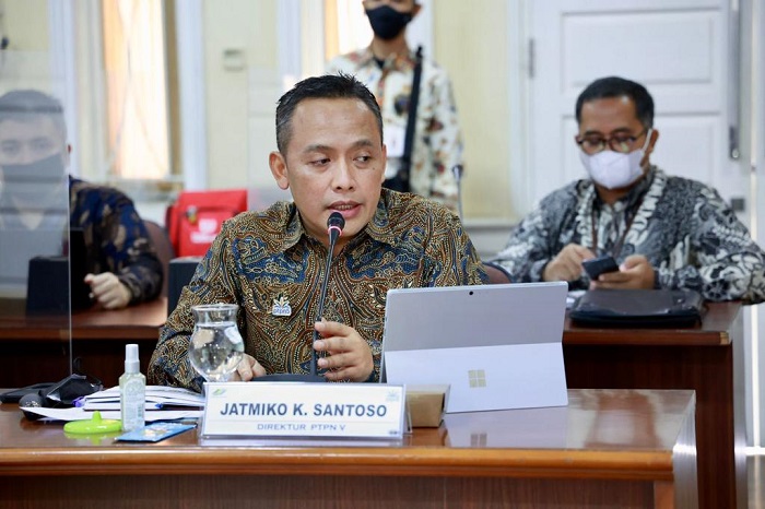 Direktur Utama PTPN IV PalmCo Jatmiko Santosa. (Dok. ptpn5.com)