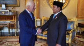 Presiden RI Prabowo Subianto bertemu dengan Raja Inggris, King Charles III. (Instagram.com @presidenrepublikindonesia)