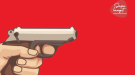 Ilustrasi Pistol. (Dok. Sapulangit Media Cented/M. RIfai Azhari)

